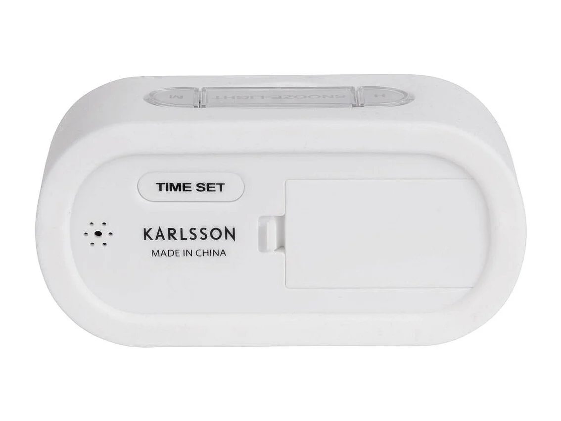 Réveil Gummy Blanc  Present Time