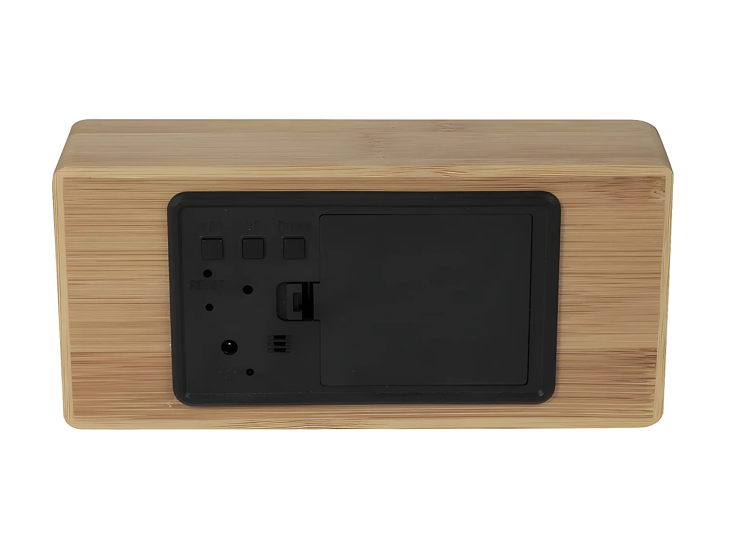 Réveil Led Bambou Naturel  La chaise longue