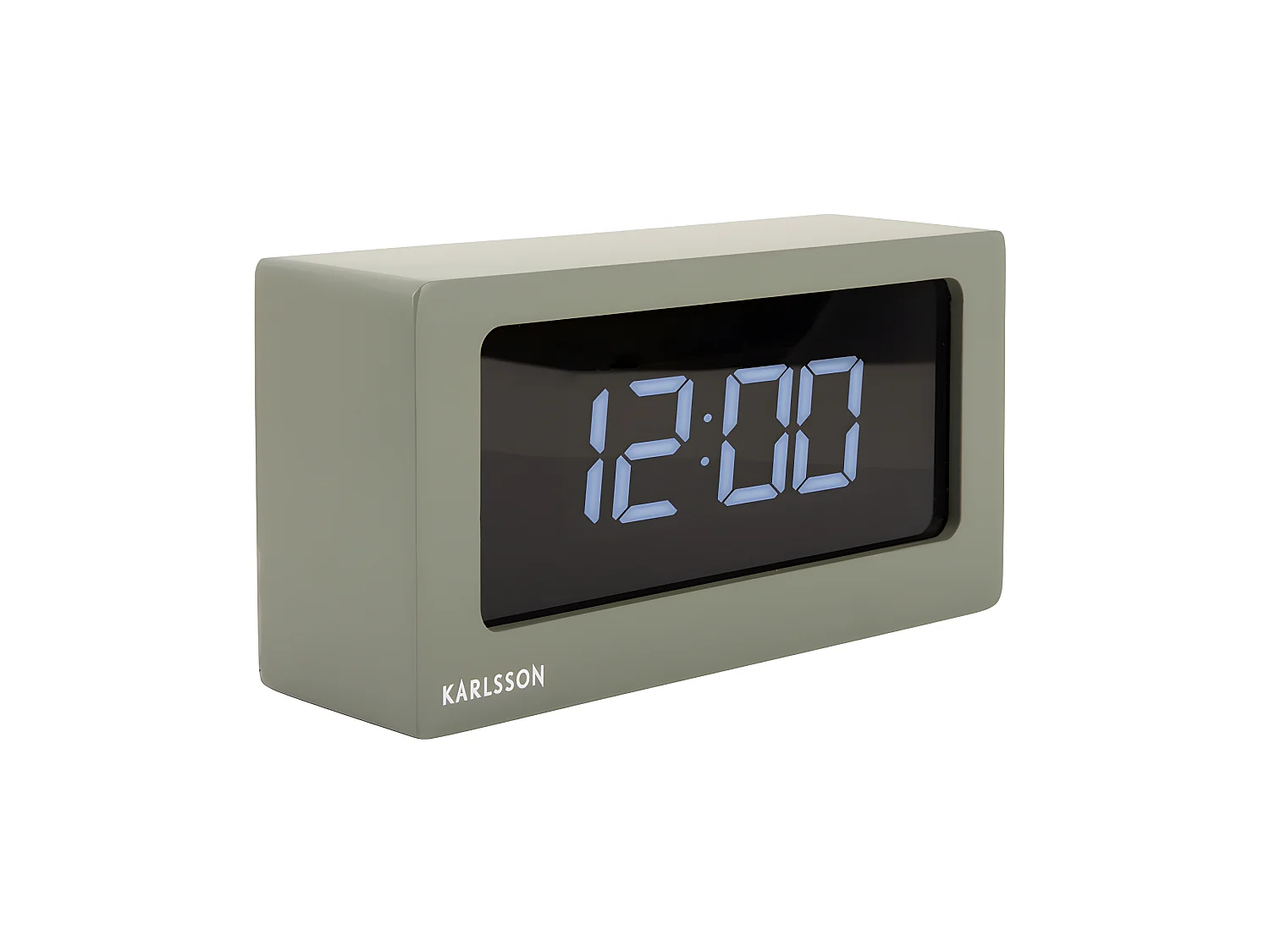 Budzik Boxed LED - Dżungla zielony