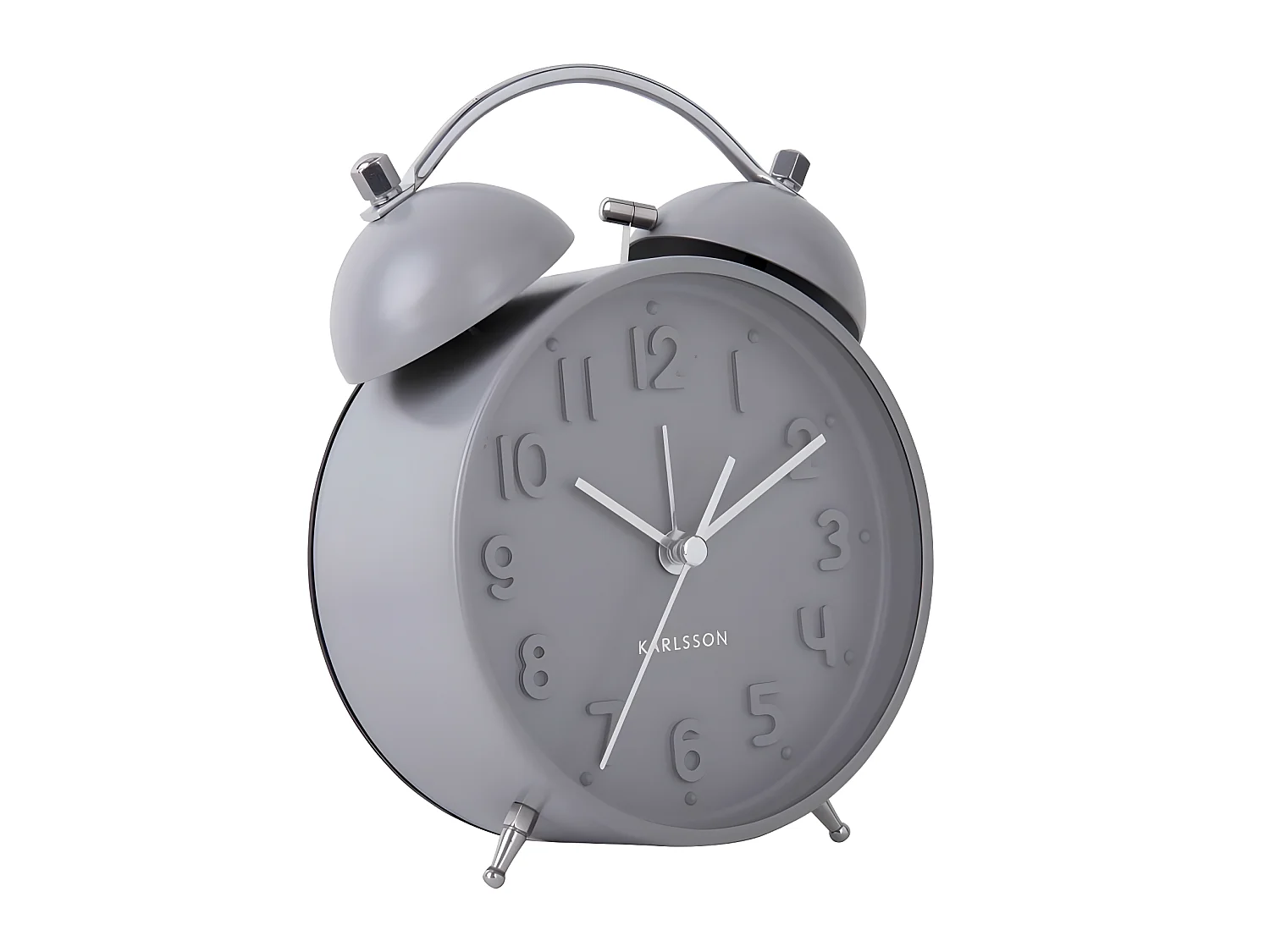 Réveil Iconic Gris  Present Time