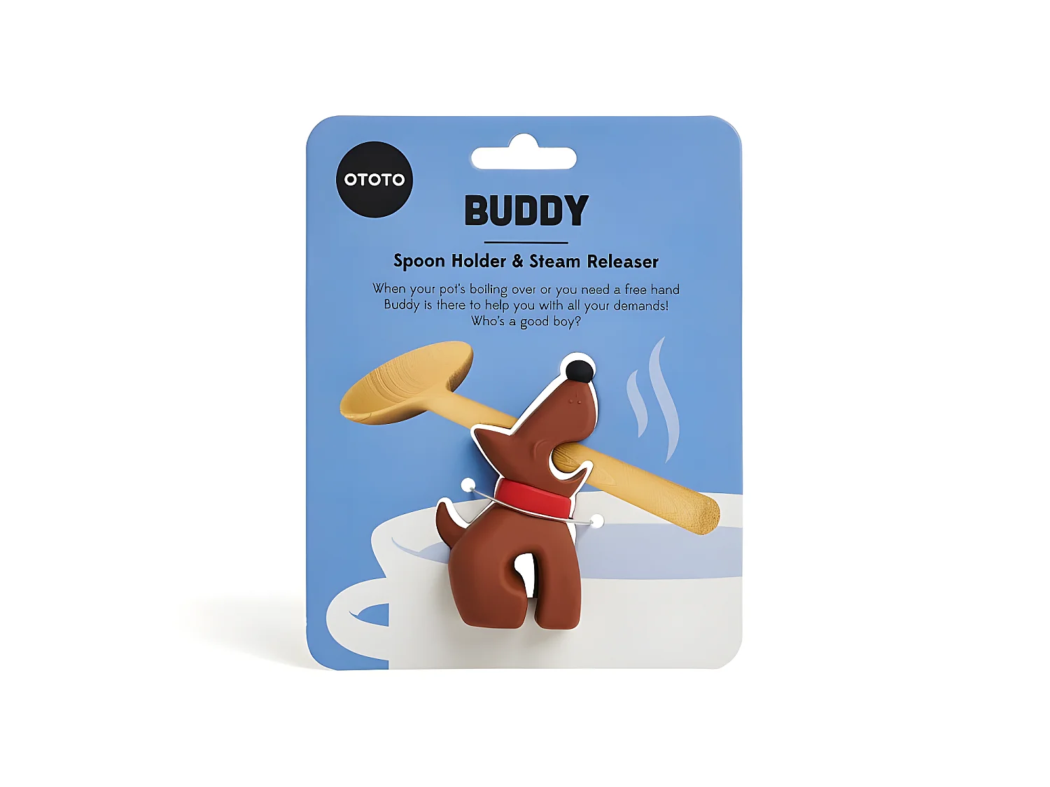 Repose cuillère Buddy Marron  PA Design