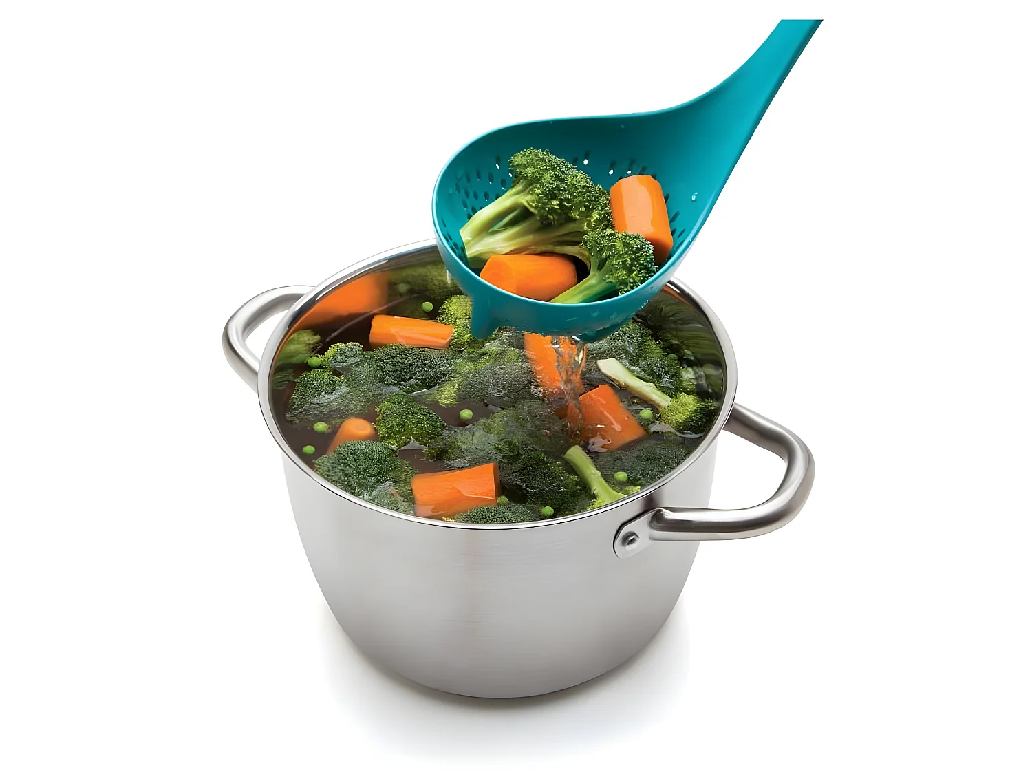 Ecumoire ou louche Nessie  Louche bleue PA Design