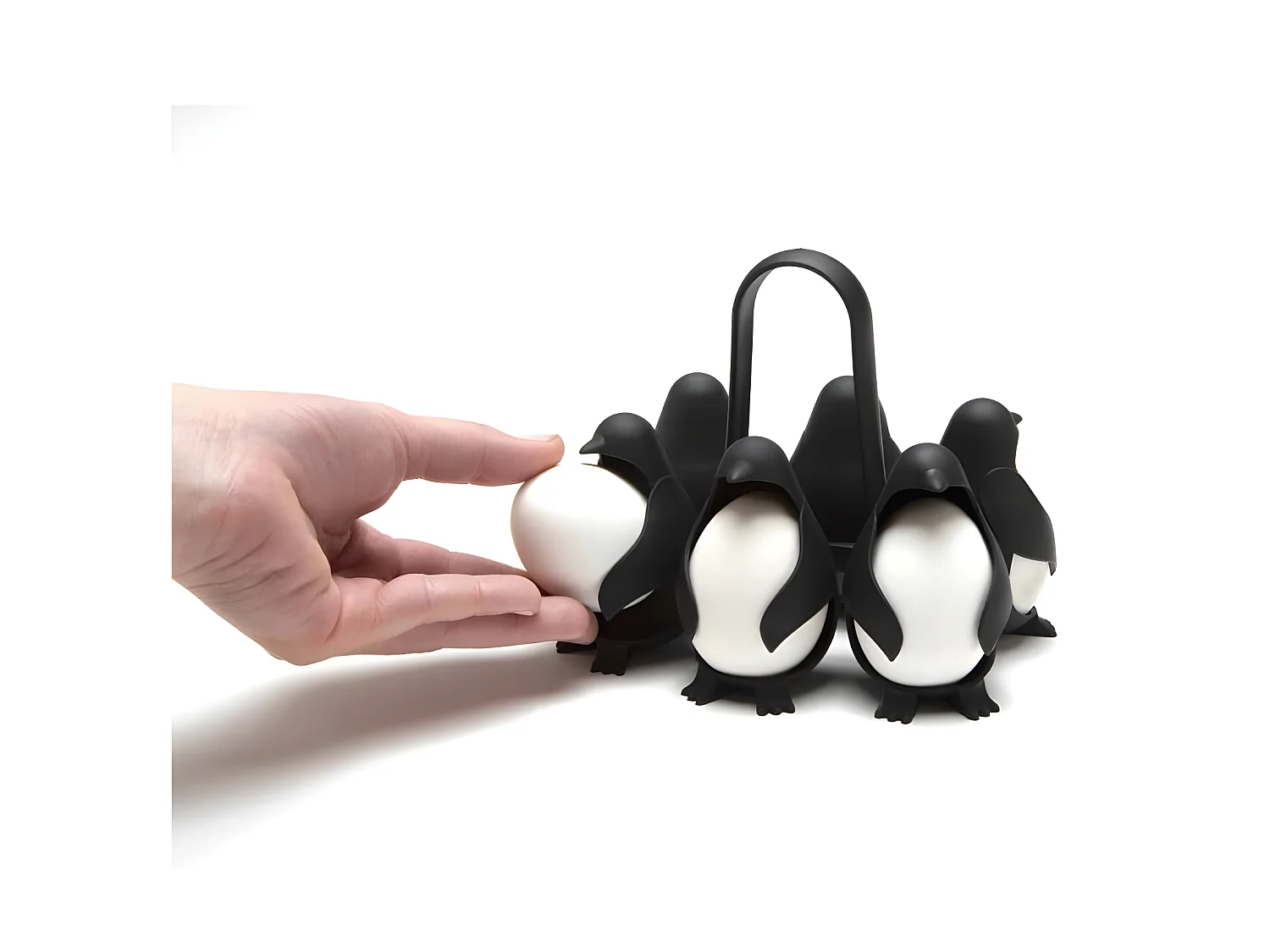 Support à oeufs pour la cuisson et le stockage Multicolore Pingouin PA Design
