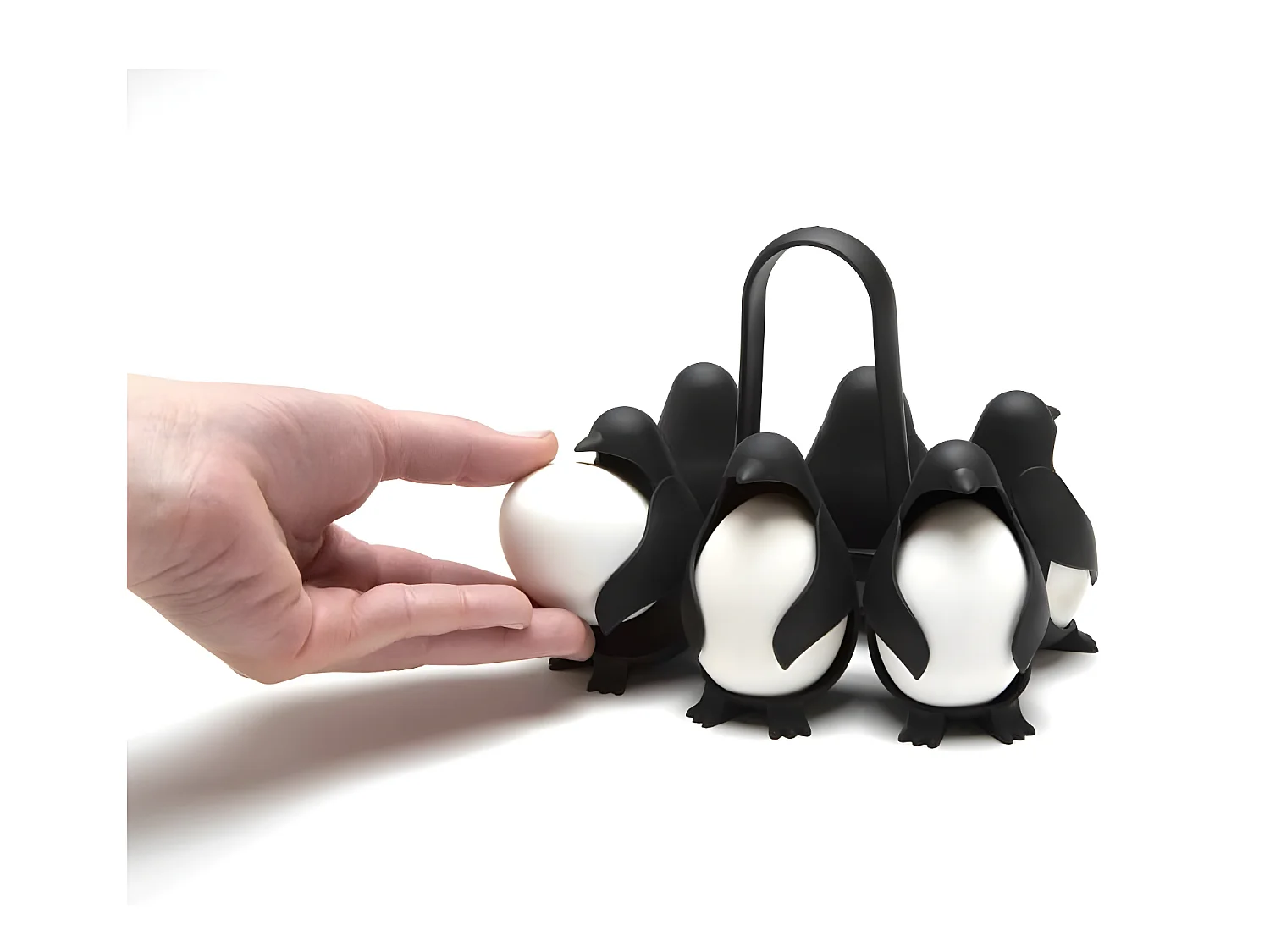 Support à oeufs pour la cuisson et le stockage Multicolore Pingouin PA Design