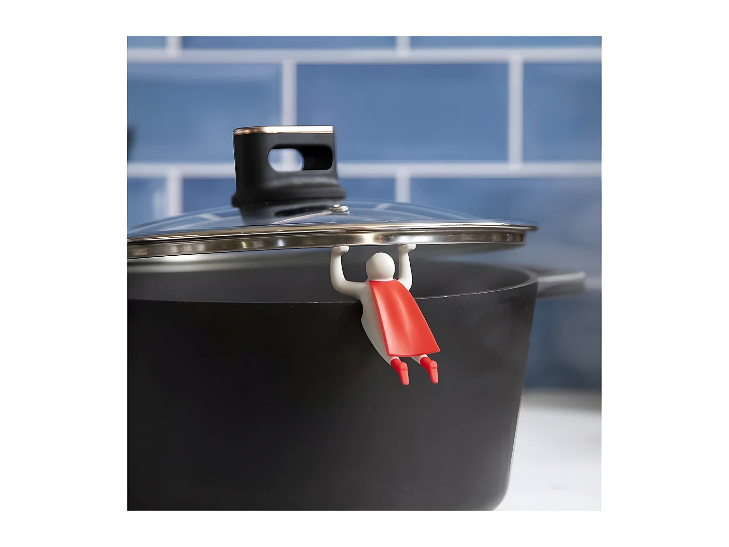 Echappe vapeur et porte cuillière Steaman Gris  PA Design