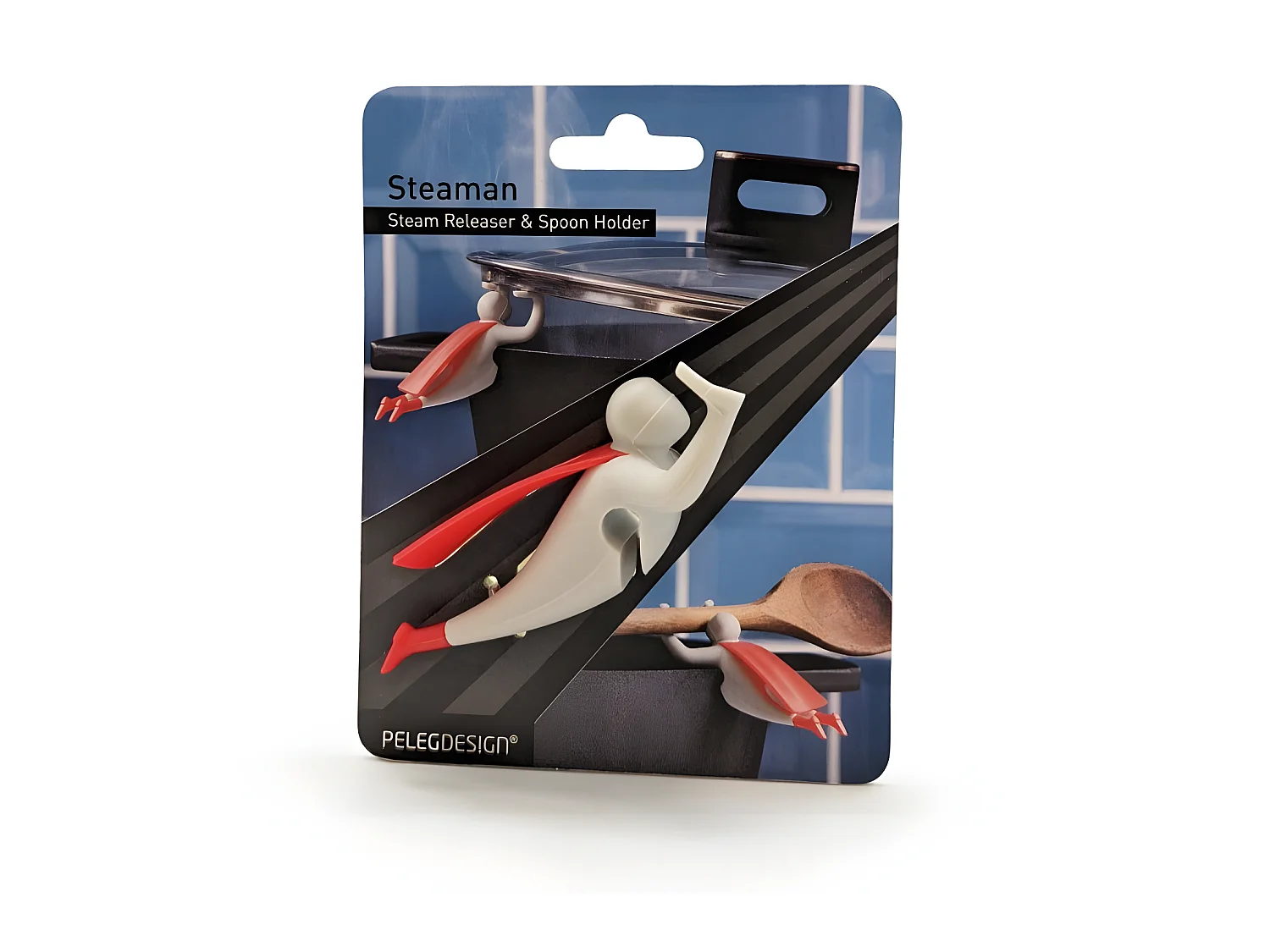 Echappe vapeur et porte cuillière Steaman Gris  PA Design