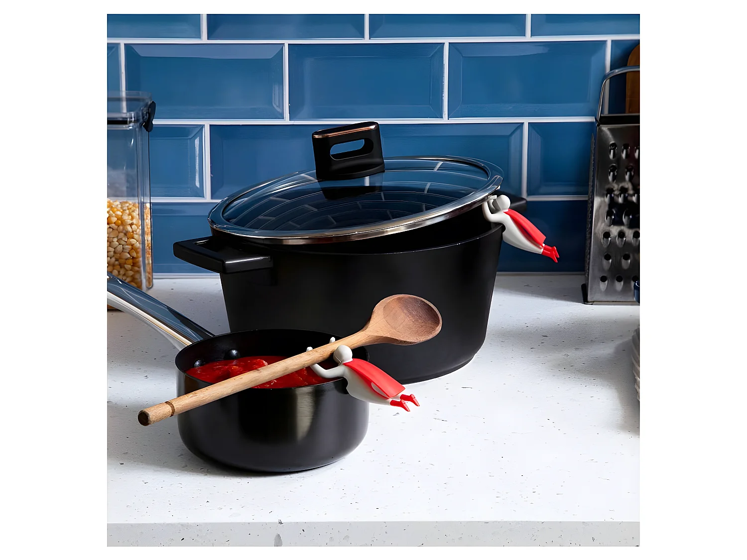 Steaman extractor de vapor y portacucharas