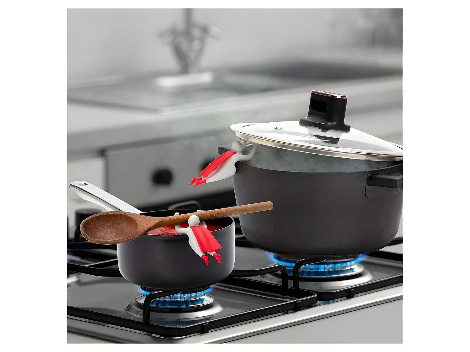 Steaman extractor de vapor y portacucharas