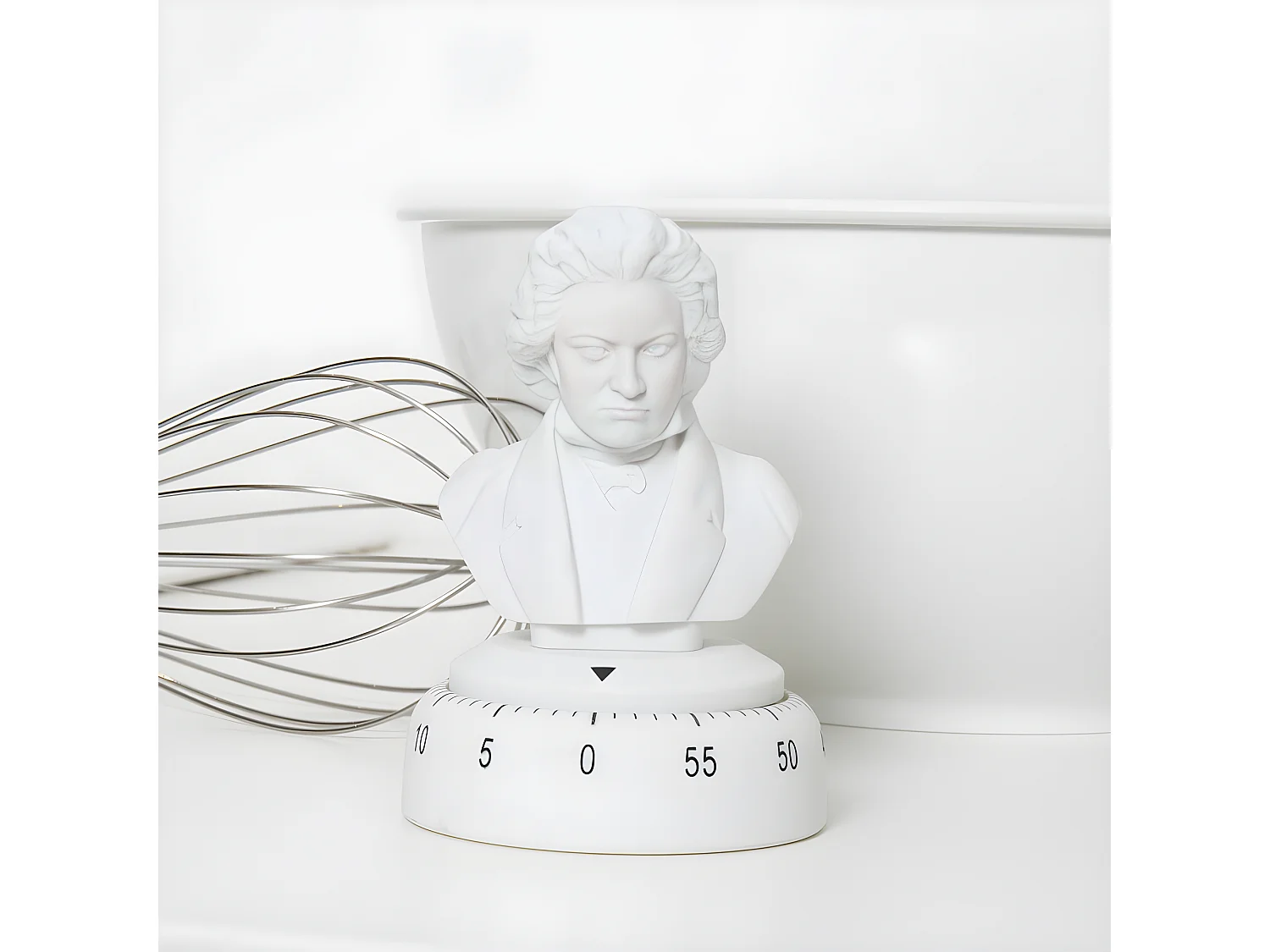 Minuteur de cuisine Beethoven Blanc  Kikkerland