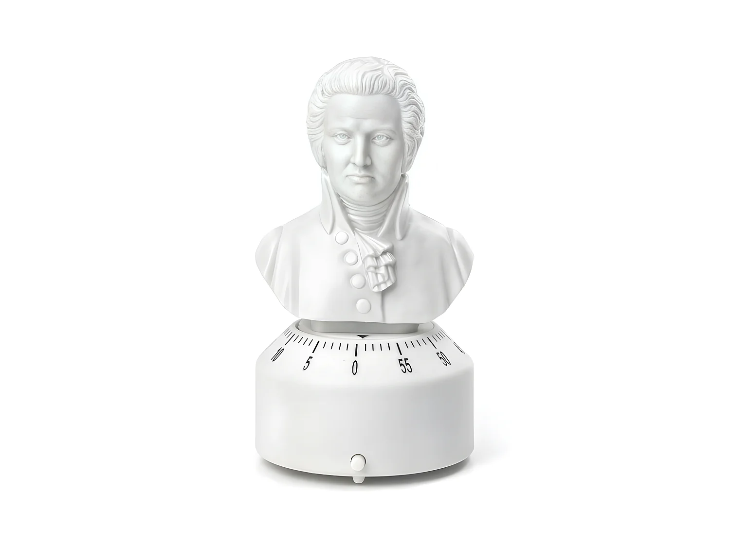 Minuteur de cuisine Mozart Blanc  Kikkerland