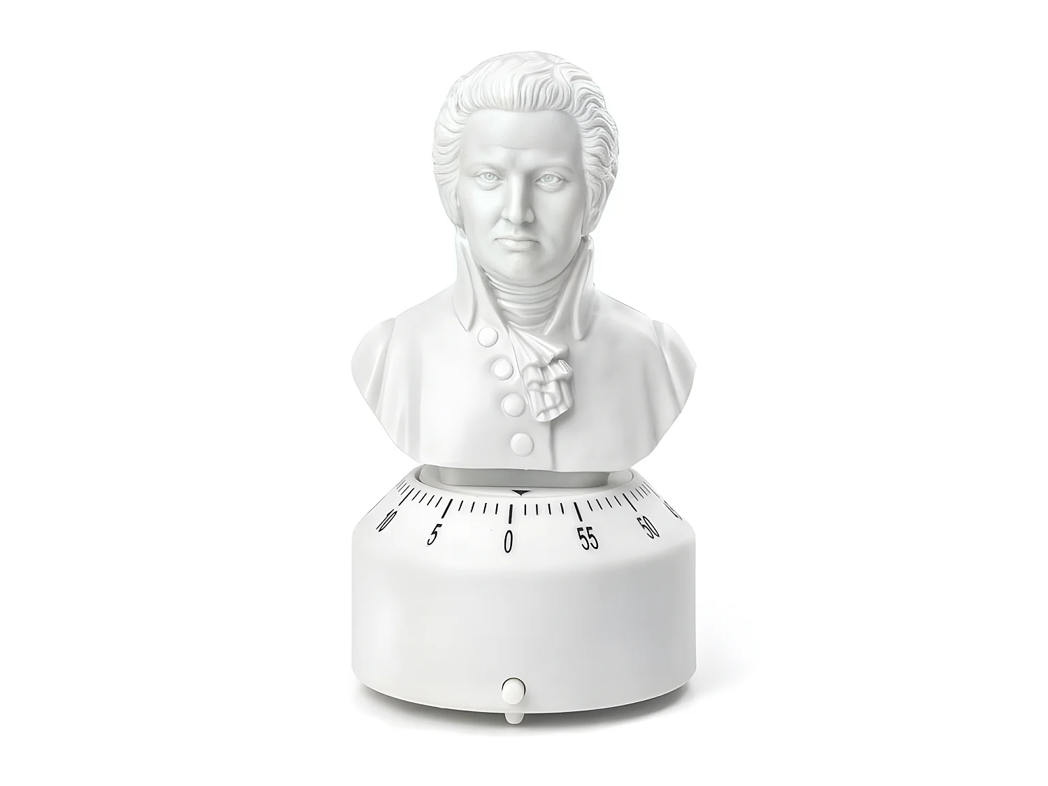 Minuteur de cuisine Mozart Blanc  Kikkerland