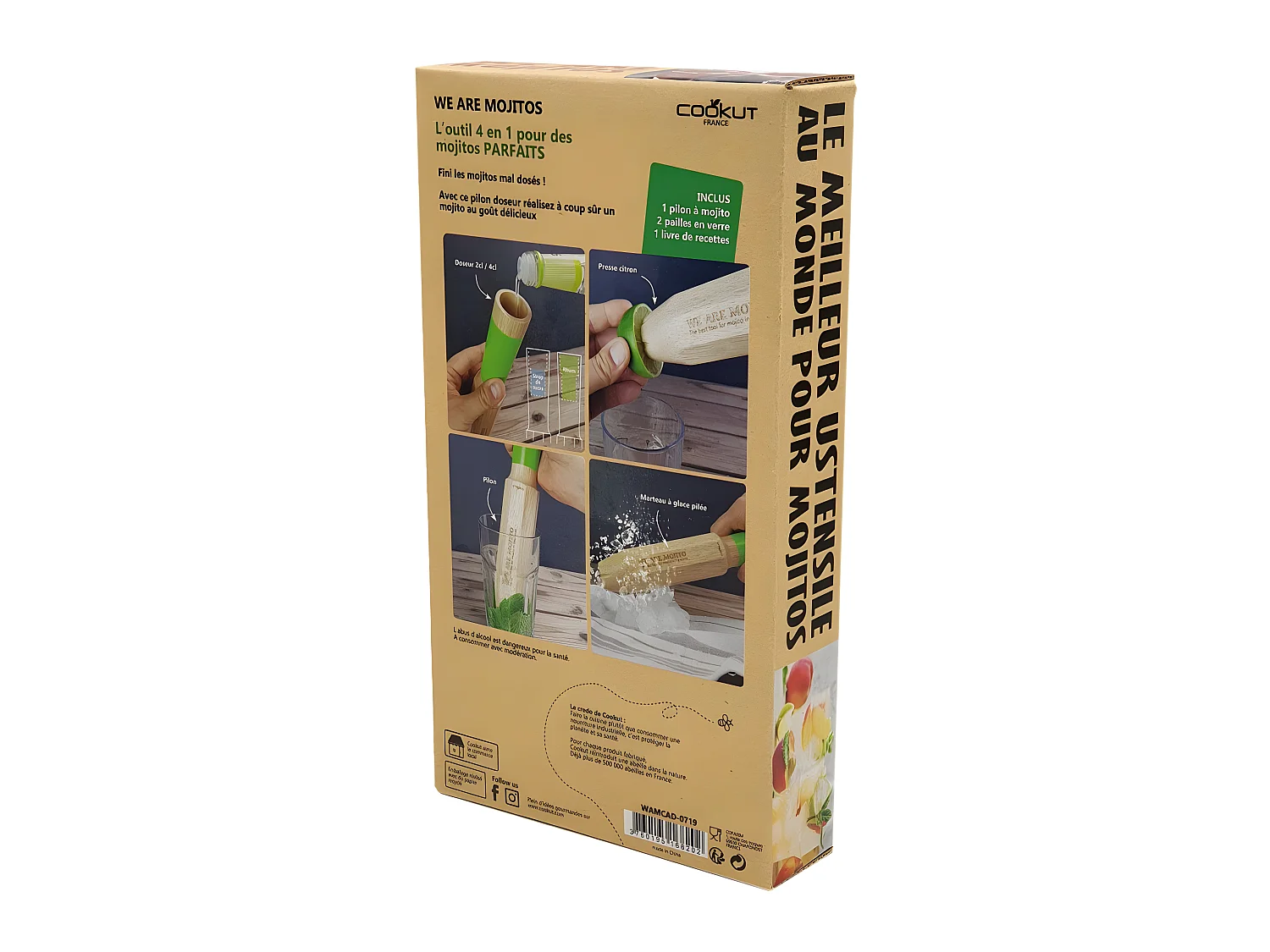 Coffret cadeau We are Mojito Naturel  Cookut