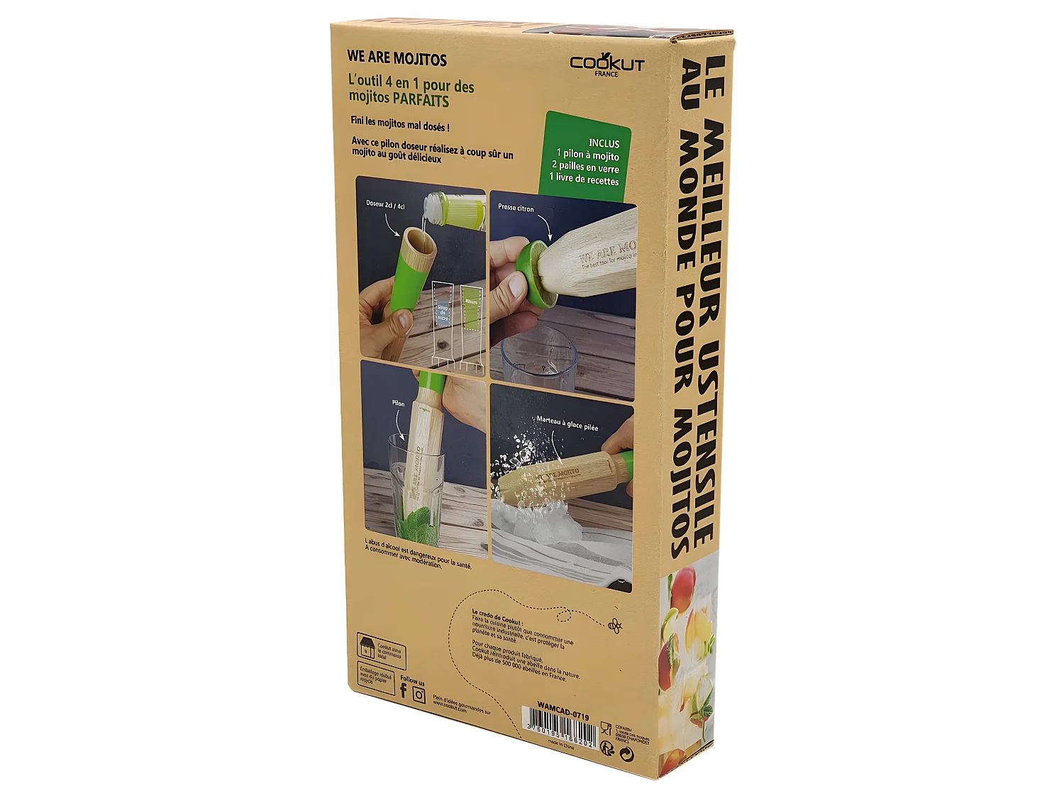 Coffret cadeau We are Mojito Naturel  Cookut