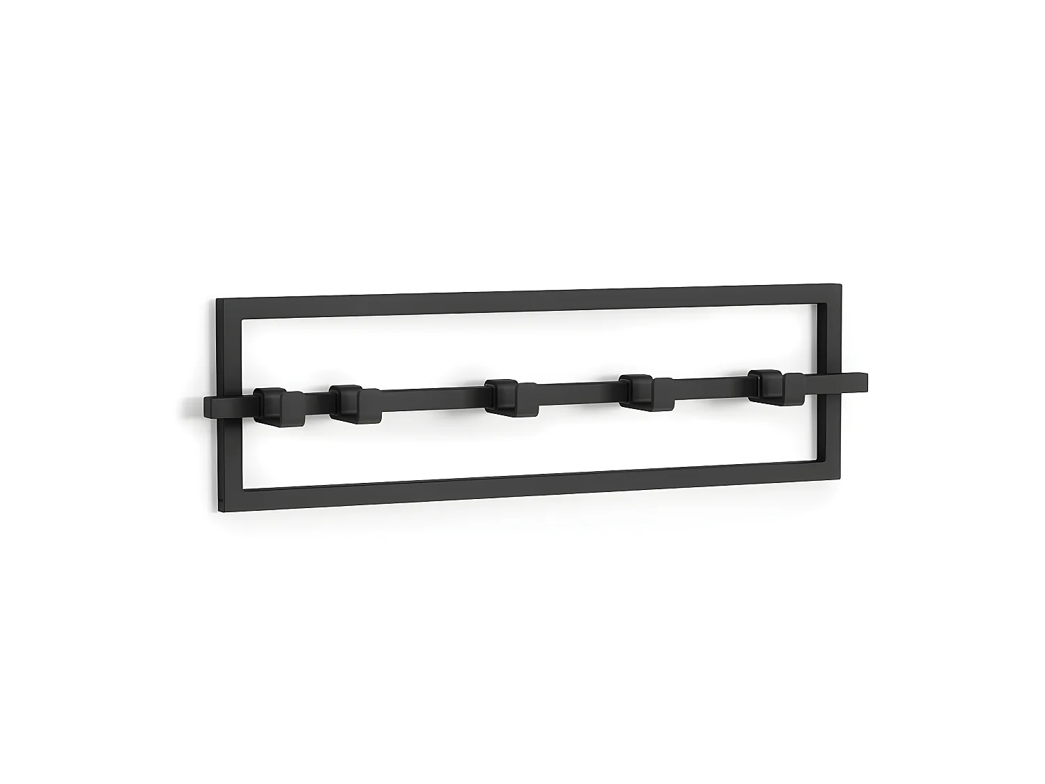Porte-manteaux mural Cubiko Noir  Umbra