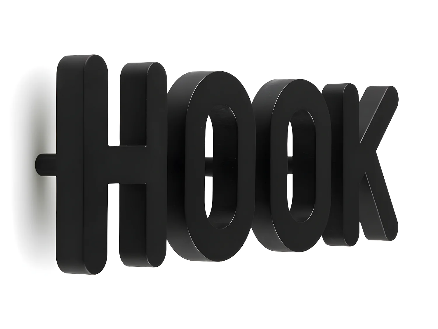 Patères Hook Noir  Qualy