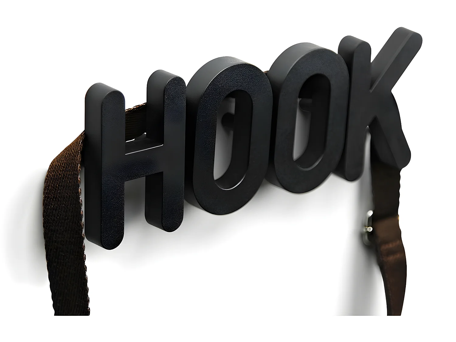 Patères Hook Noir  Qualy