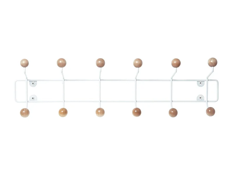 Percha de madera Saturnus 12 ganchos