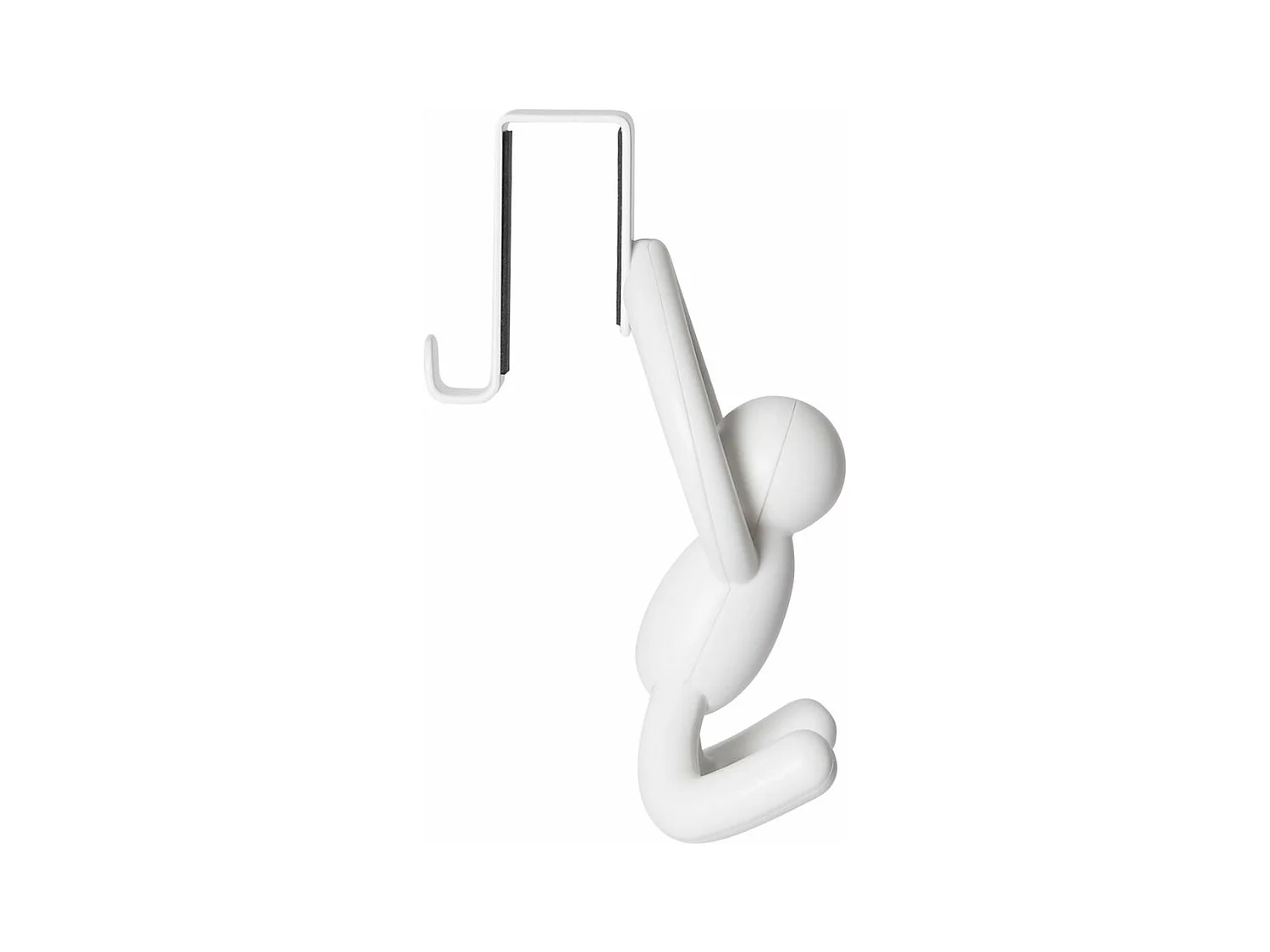 Lot de 2 patères haut de porte Buddy Blanc  Umbra