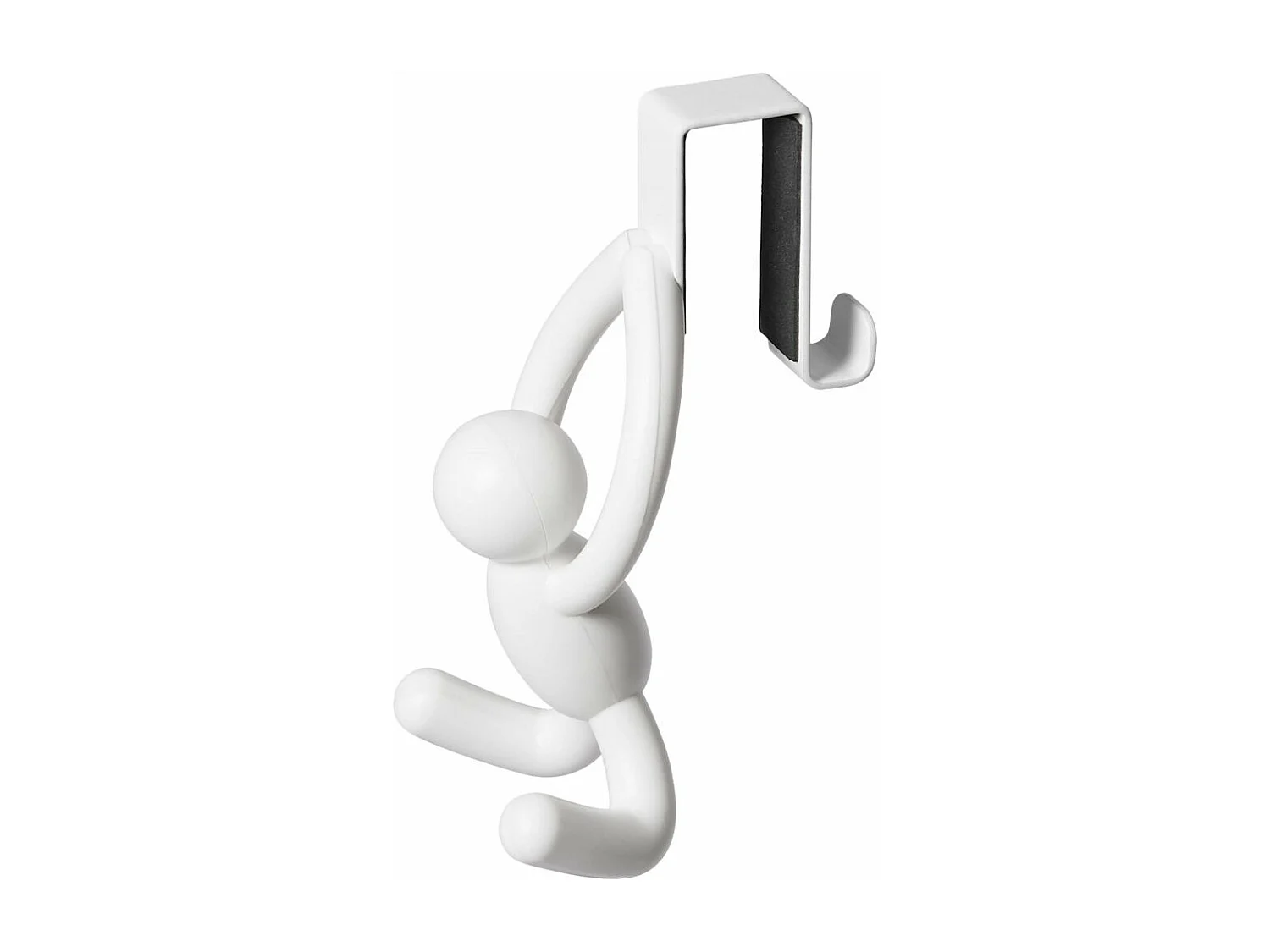 Lot de 2 patères haut de porte Buddy Blanc  Umbra