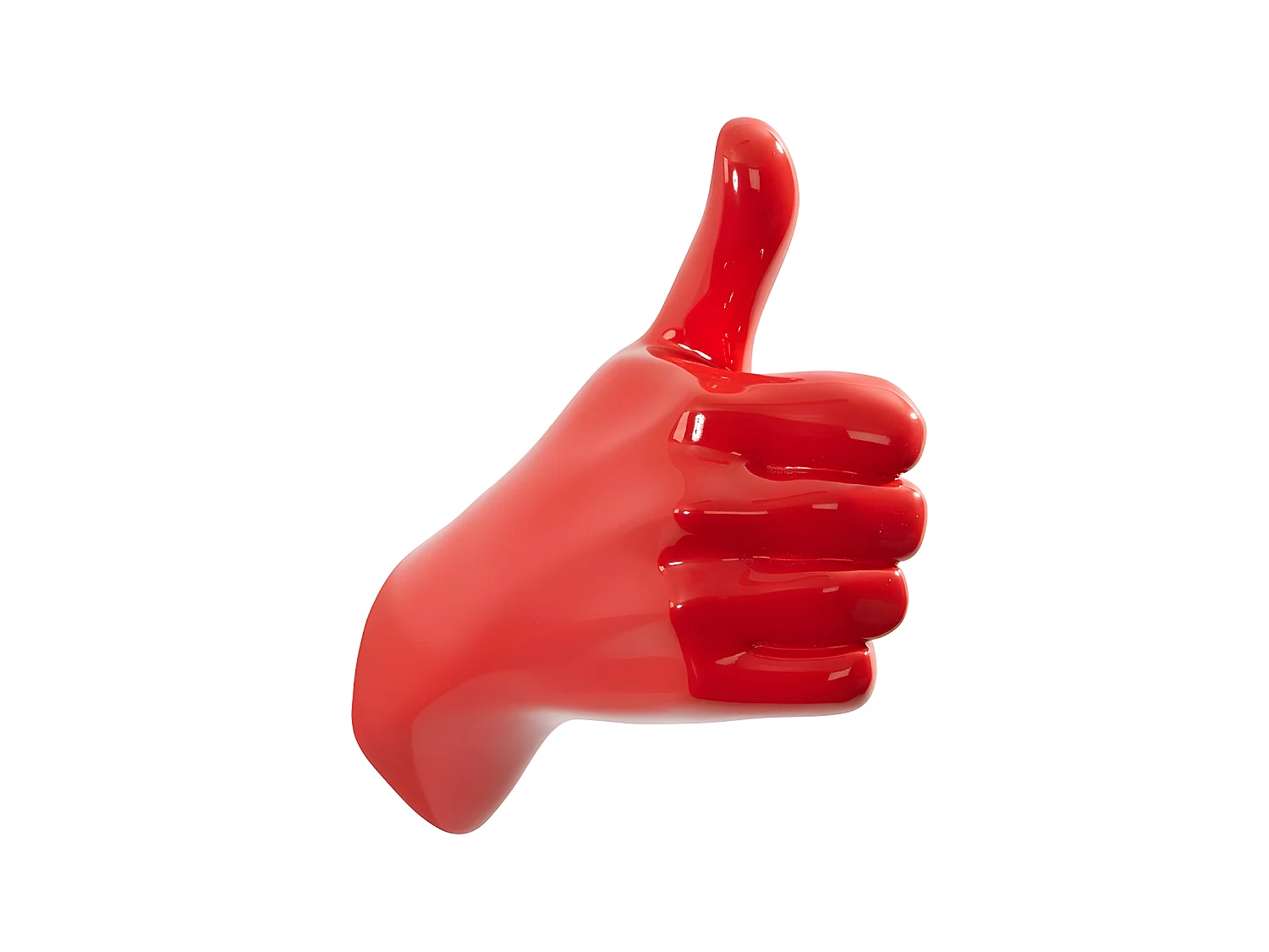 Porte manteaux main Pouce Rouge  Thelermont Hupton