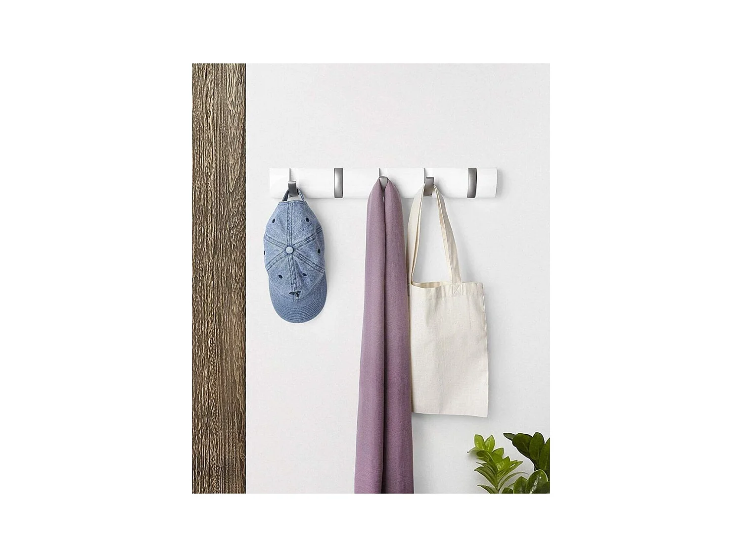 Perchero abatible 5 ganchos