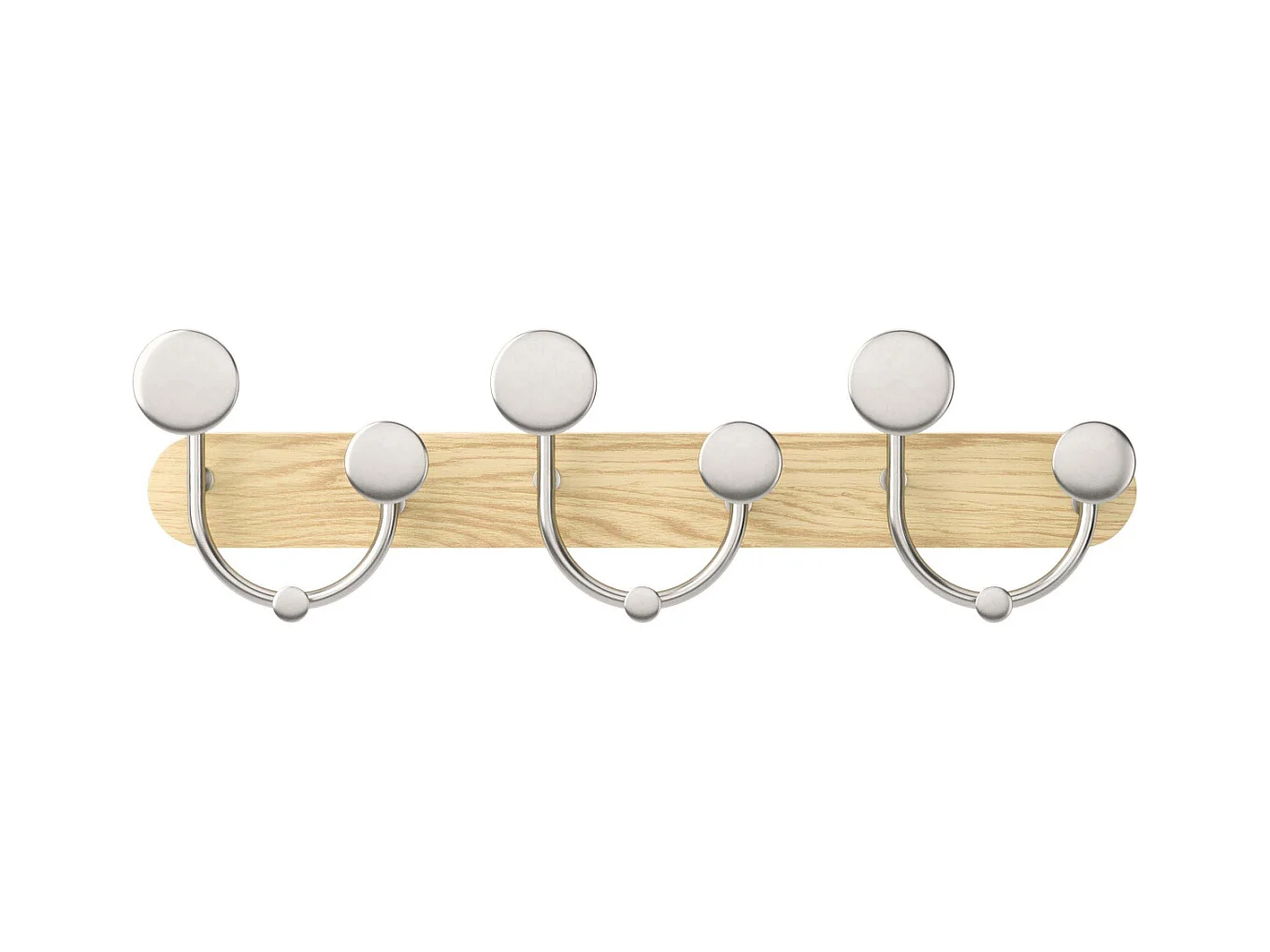 Appendiabiti da parete con 9 ganci Melody