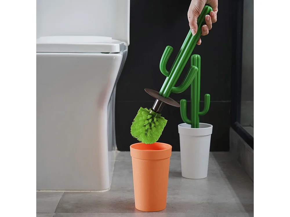 Brosse wc Cactus Orange  Qualy