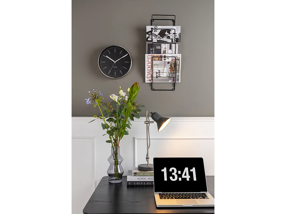 Revistero de pared con 4 compartimentos Mag