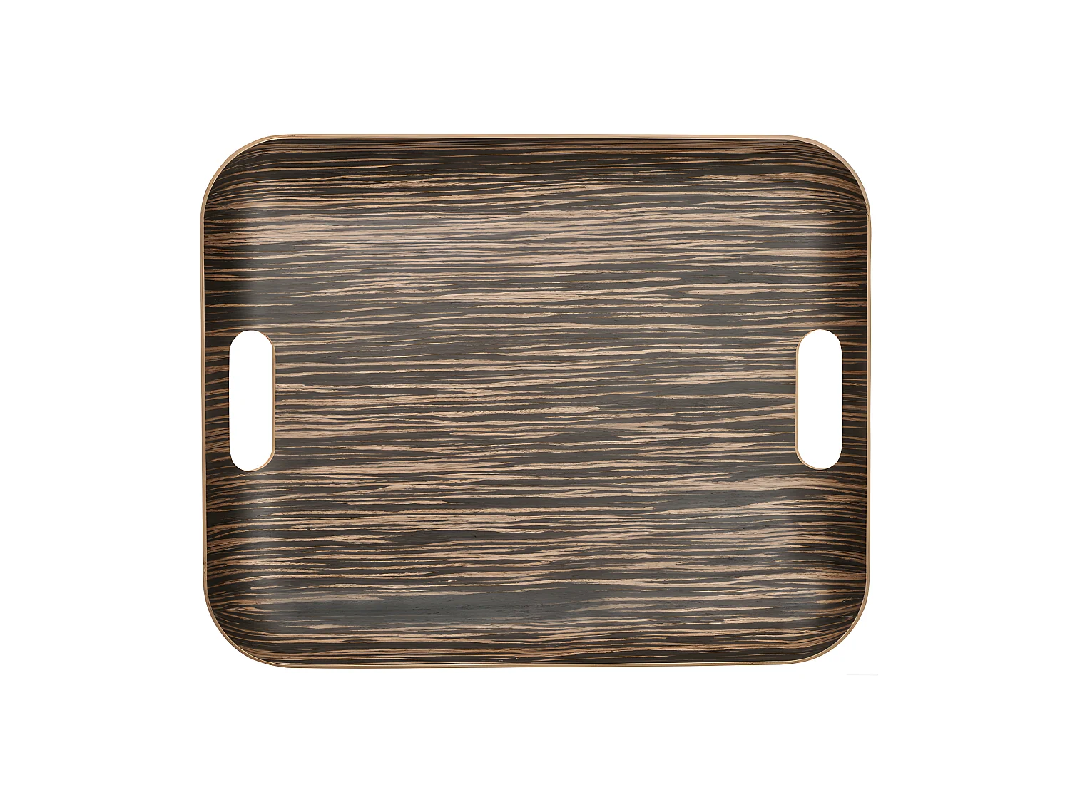 Vassoio in legno di ebano