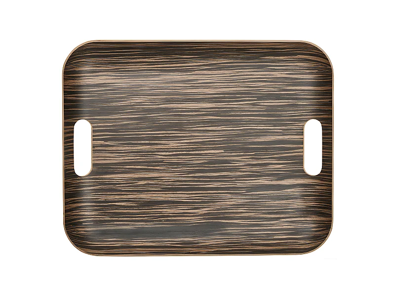 Vassoio in legno di ebano