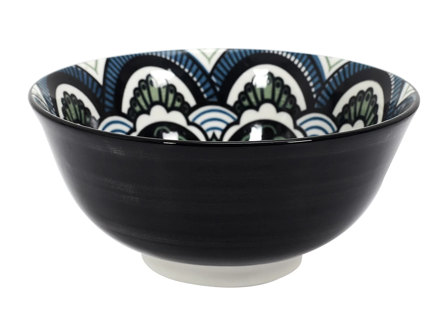 Coupelle Mandala Bleu D15cm8 Bleu