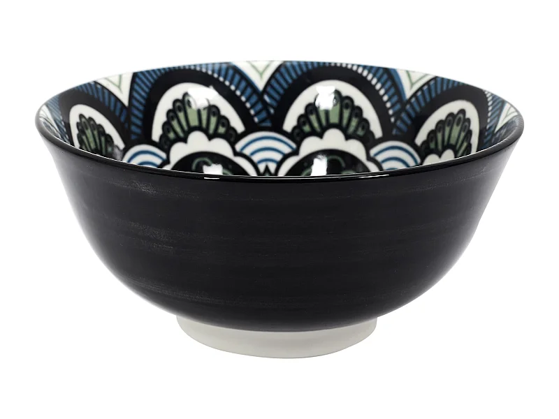 Coupelle Mandala Bleu D15cm8 Bleu