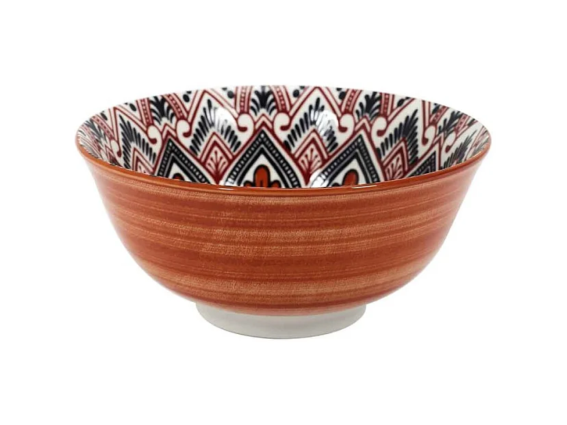 Coupelle Mandala Orange D15cm8 Orange