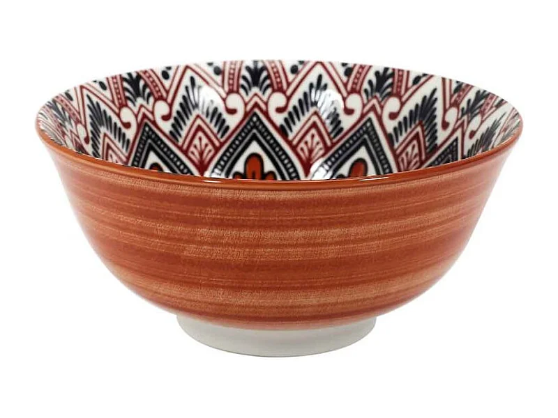 Coupelle Mandala Orange D15cm8 Orange