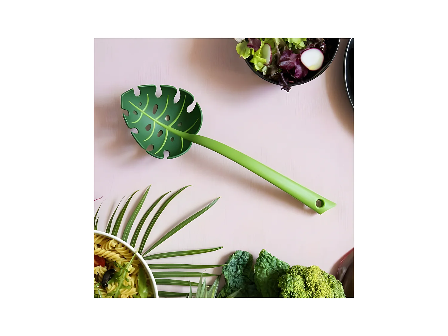 Cuillère écumoire Jungle Vert  PA Design