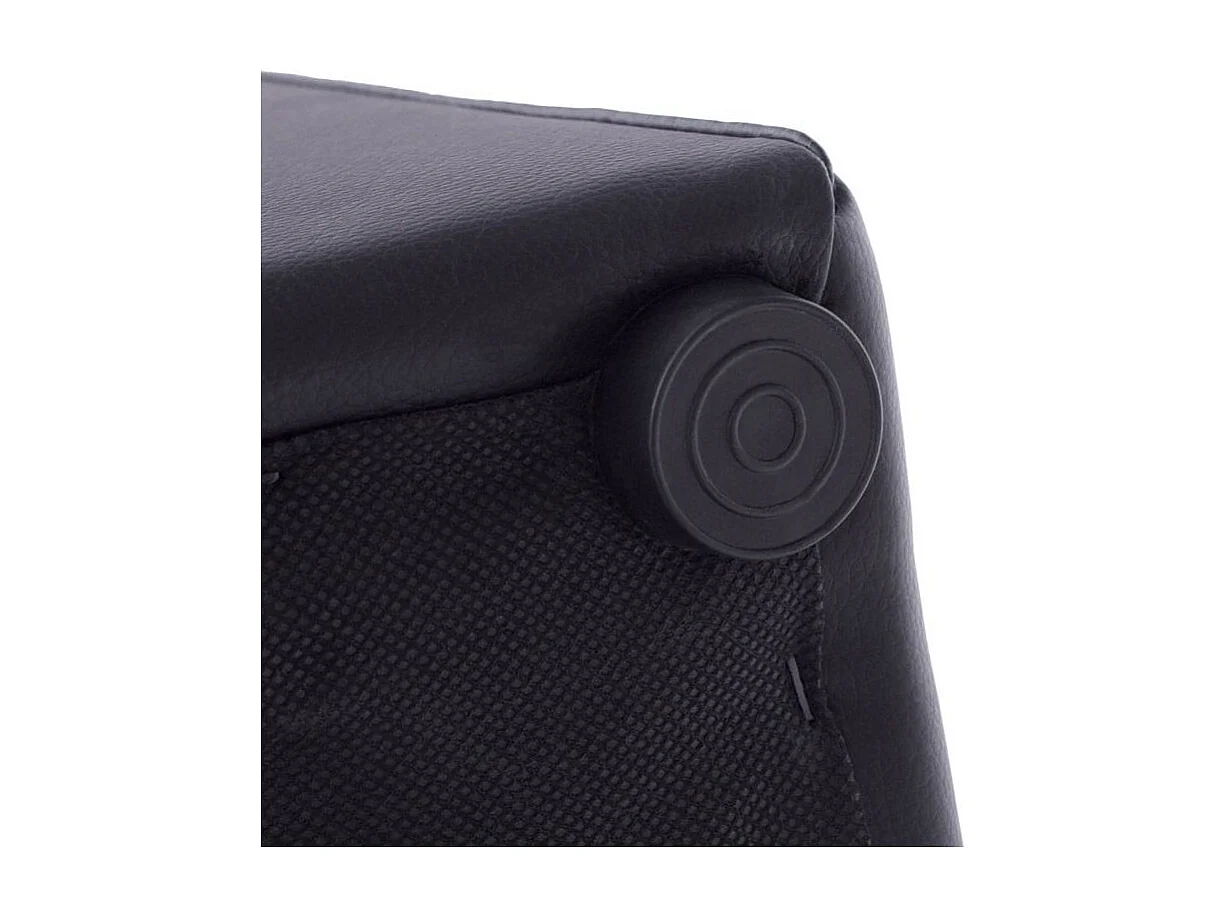 Pouf Carré Design "Cube" 41cm Blanc