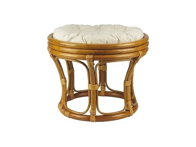 Tabouret en rotin Java