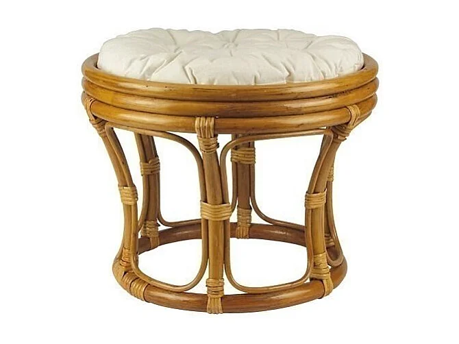 Tabouret en rotin Java