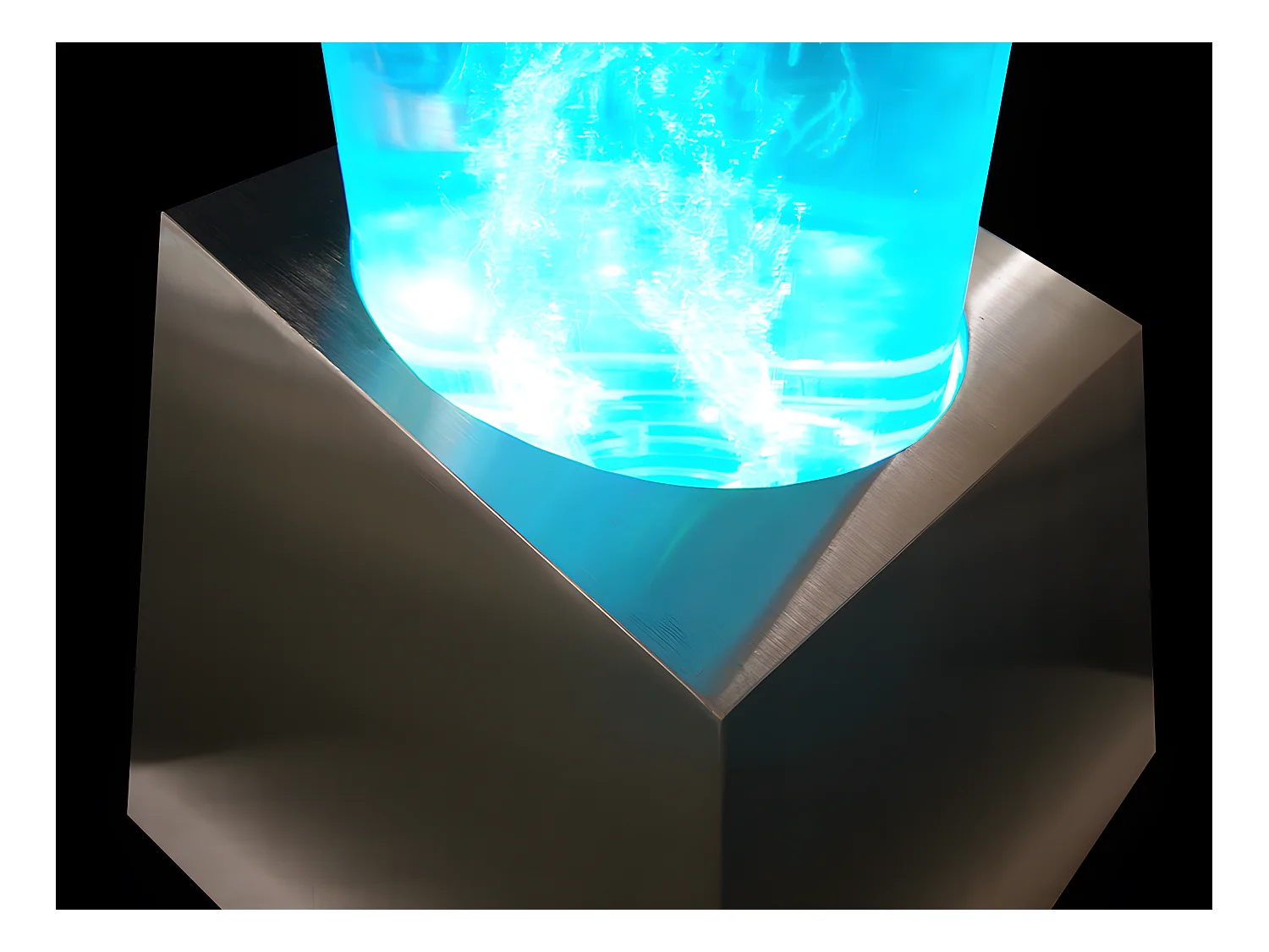 Colonna di bolle d'acqua WOBY - LED cambia colore - H 130 cm 