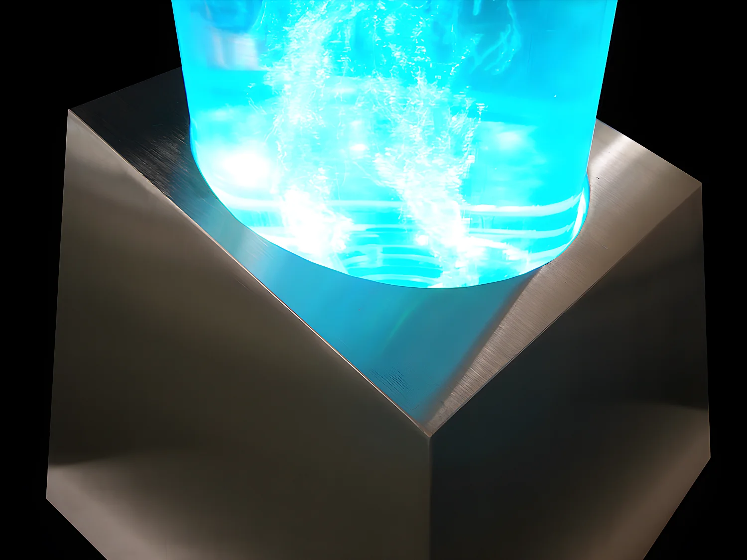 Colonna di bolle d'acqua WOBY - LED cambia colore - H 130 cm 