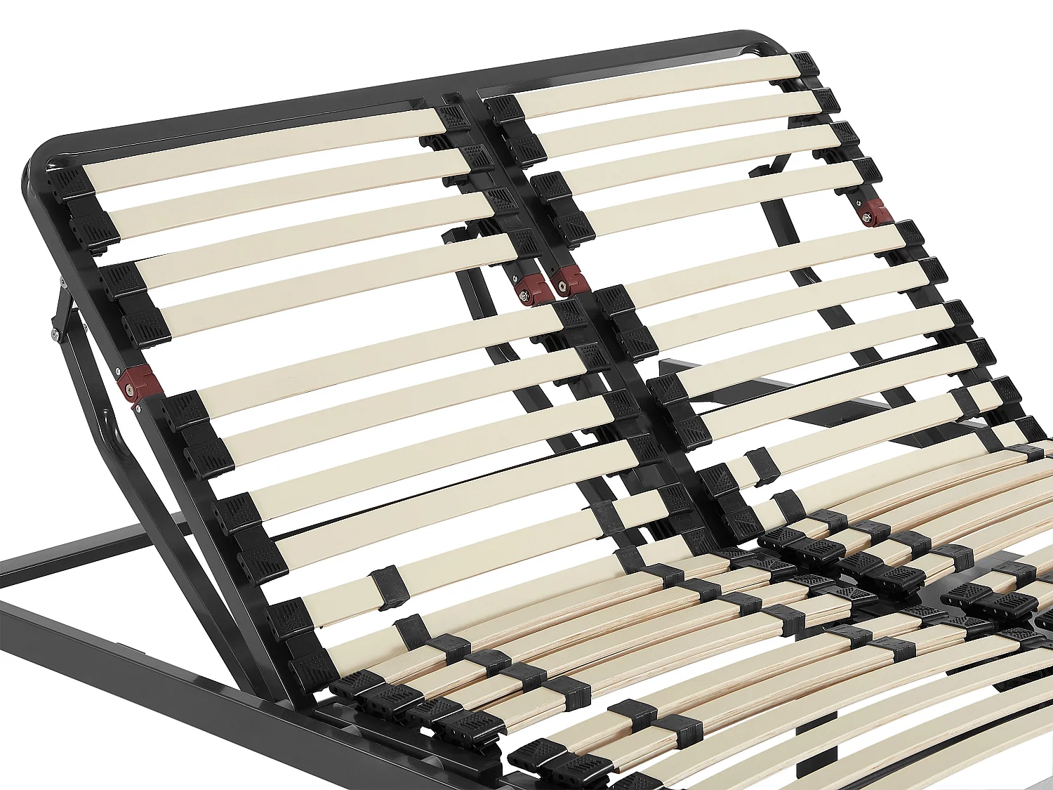 Sommier électrique de relaxation lattes 5 plans de couchage - 140 x 200 cm - PANDINO de YSMÉE