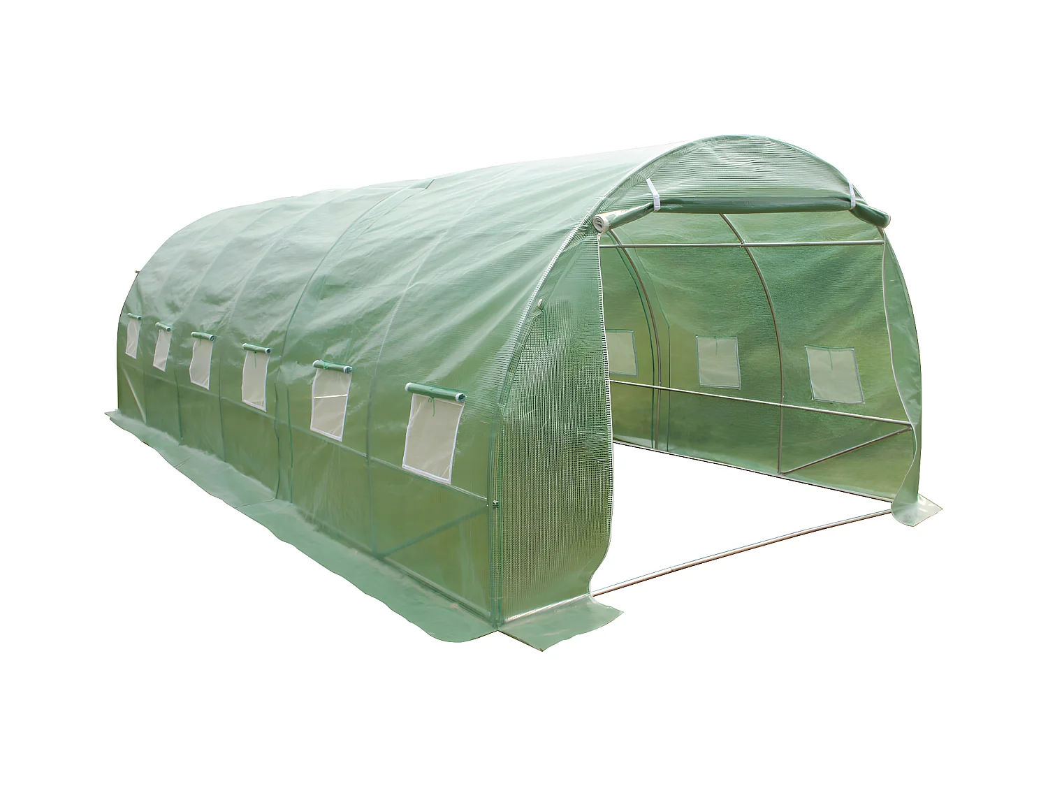 Tunel foliowy z konstrukcją stalową IPOMEA o pow. 18 m² -  szer. 600 × szer. 300 × wys. 200 cm