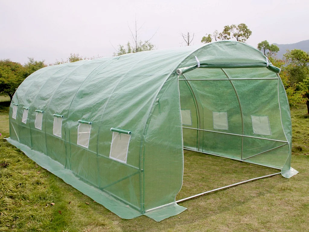 Tunel foliowy z konstrukcją stalową IPOMEA o pow. 18 m² -  szer. 600 × szer. 300 × wys. 200 cm