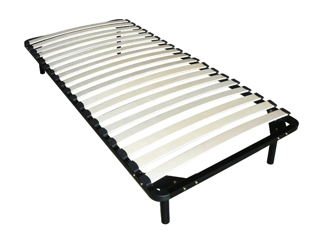 Set lattenbodem en matras met veren WOLKENLOS van YSMÉE - 90 x 190 cm