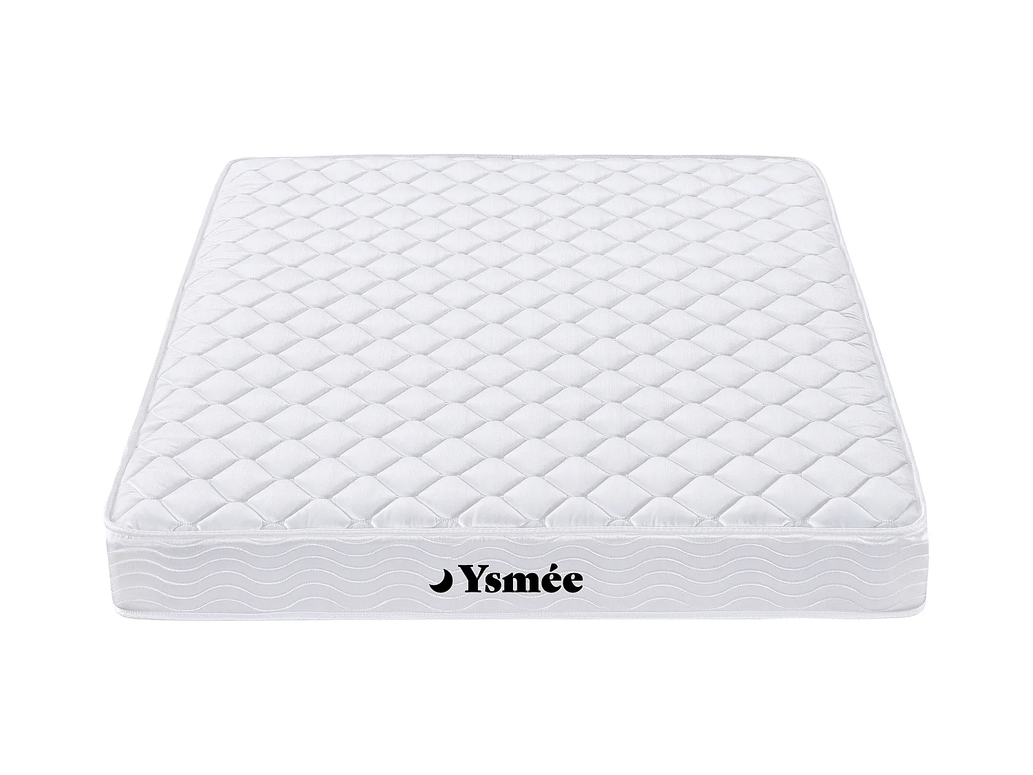 Komplet stelaż z litewkami + materac na sprężynach WOLKENLOS marki YSMÉE - 140 x 200 cm