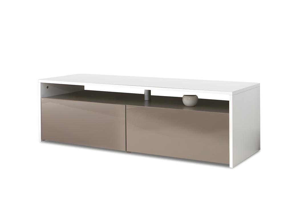 TVMöbel Miraly Weiß & Taupe günstig kaufen I Möbel