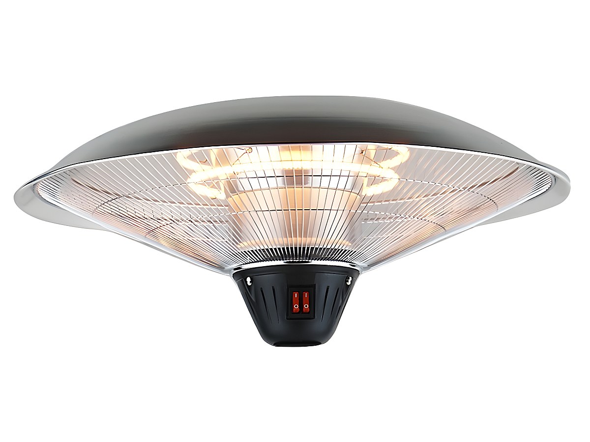 Elektrischer Terrassenheizstrahler MITIS-L60,5 x T60,5 x H210 cm