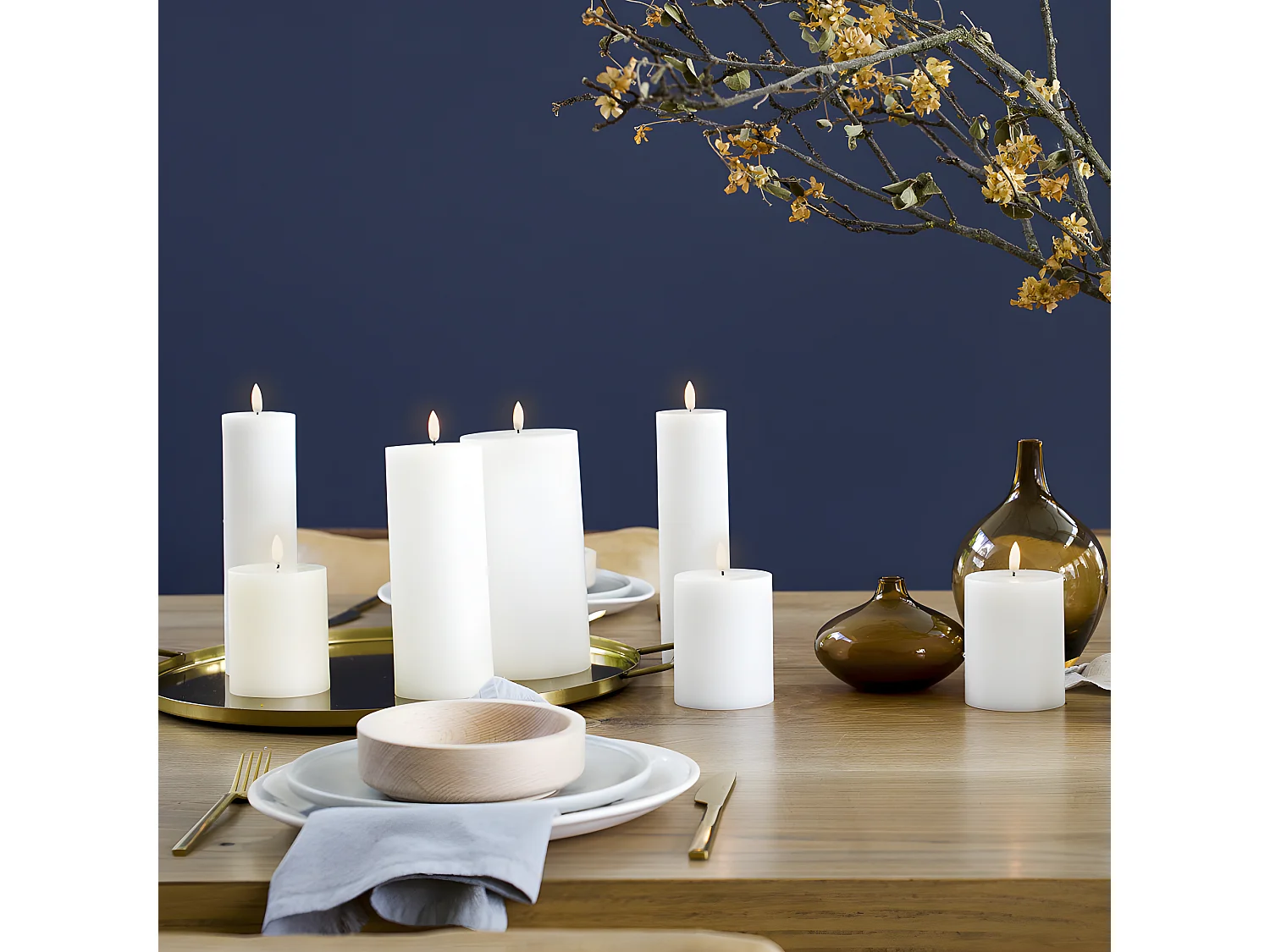 Candela LED 8x15cm - UYUNI