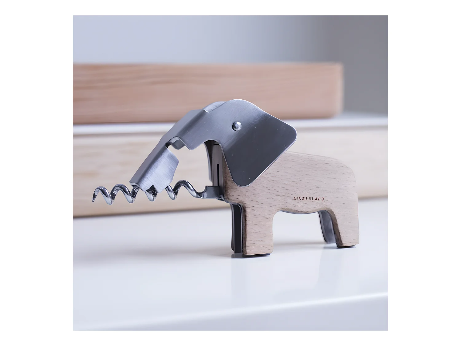 Cavatappi a forma di elefante