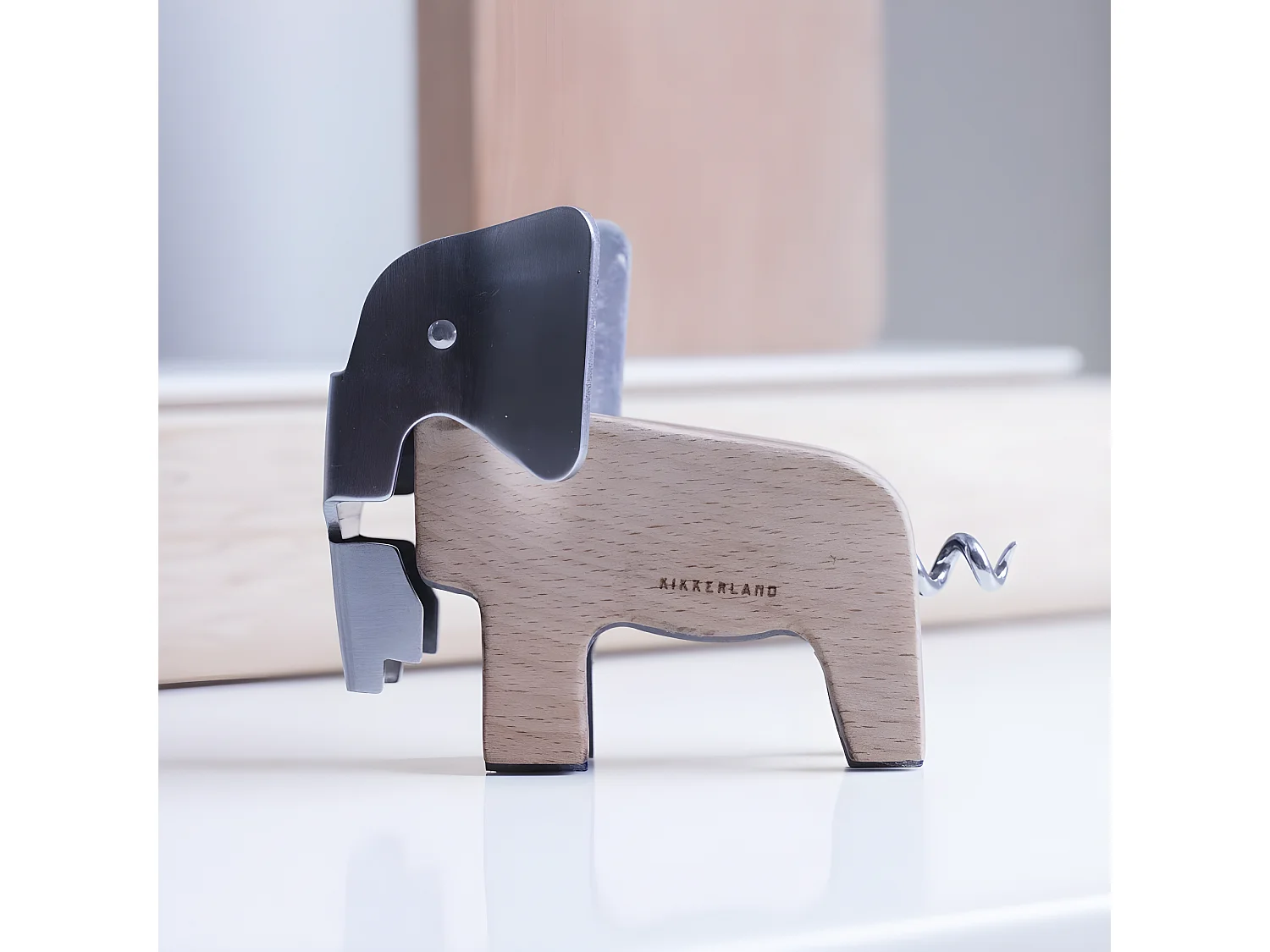 Cavatappi a forma di elefante